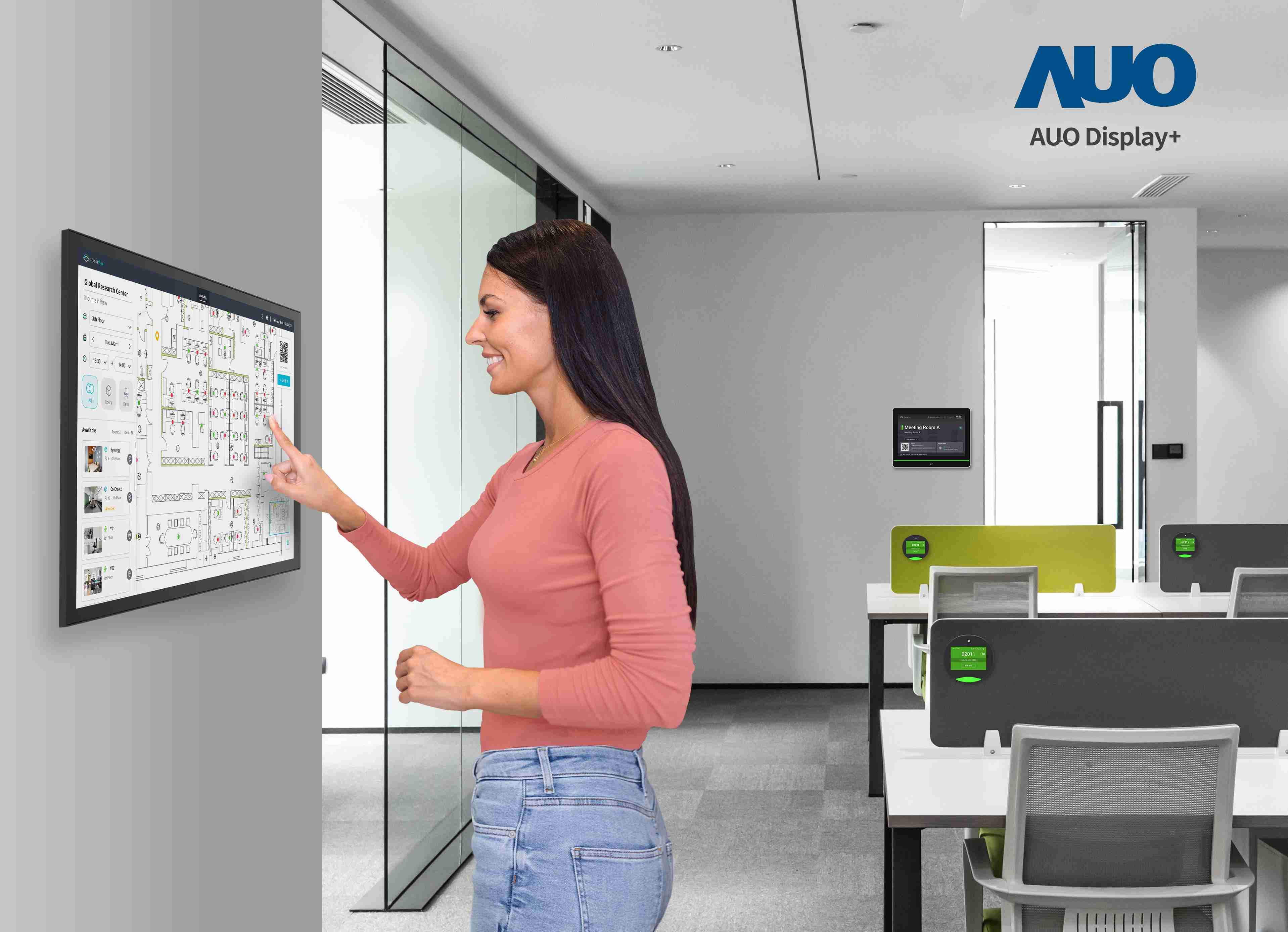 达擎会议空间管理解决方案可应用于空间预约和管理流程，，将办公空间的查询、、、预约和保留等流程自动化，，为用户提供更灵活、、弹性的工作模式