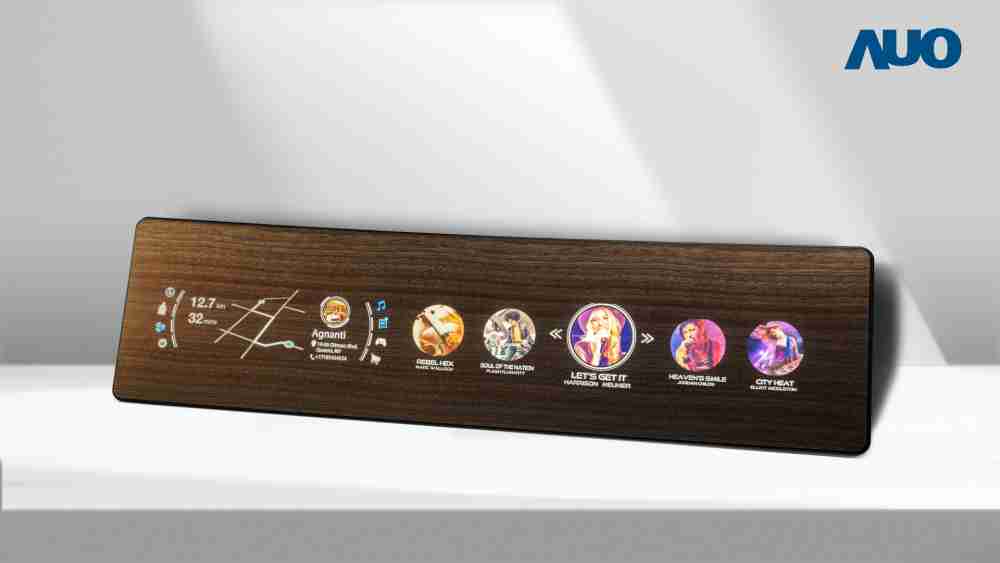 z6尊龙研发全球最高穿透度达80%的AmLED木纹显示器，，可于使用时呈现高亮度、、清晰可见的信息，，并在不使用时回归为单纯的饰板，，节能兼具美观